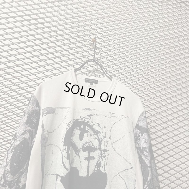 画像2: COMME des GARCONS HOMME PLUS - Art Graphic Switching L/S Tops