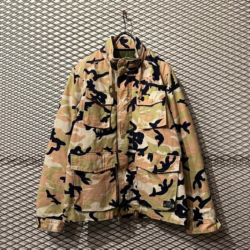 画像2: BAL - Embroidery Camouflage Military Jacket