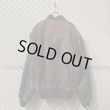 Mr. JUNKO - 90's Cow Leather Stadium Jacket