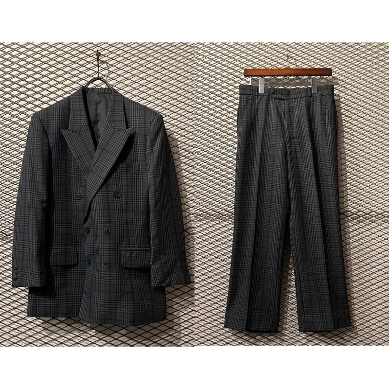 画像1: Milano Tailors - 6B Check Double Tailored Setup