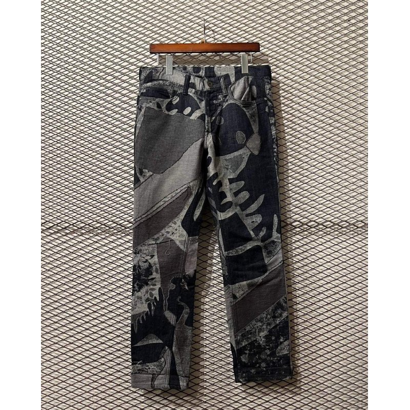 画像1: ISSEY MIYAKE MEN - Art Pattern Pants