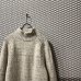 画像2: ISABEL MARANT - HighNeck Zip Design Marbled Knit (2)