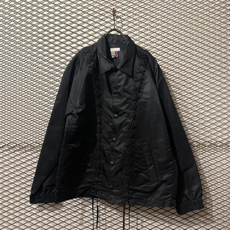 画像1: FACETASM - Lace Up Coach Jacket