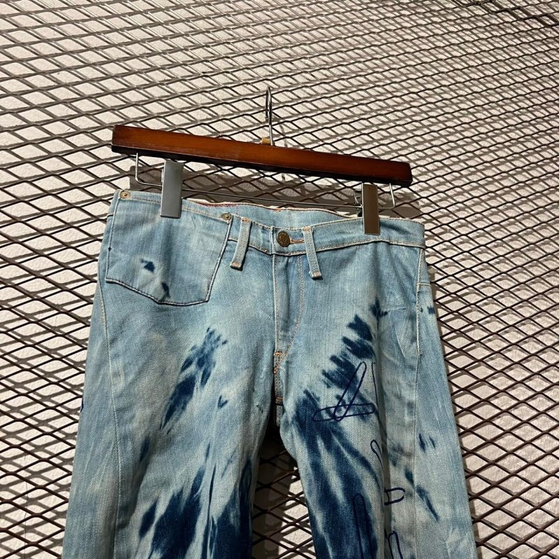 画像2: Levi's RED - 3D Cut Denim Pants (Bleach)