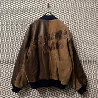 KANSAI MAN - 90's Cow Leather Switching Jacket