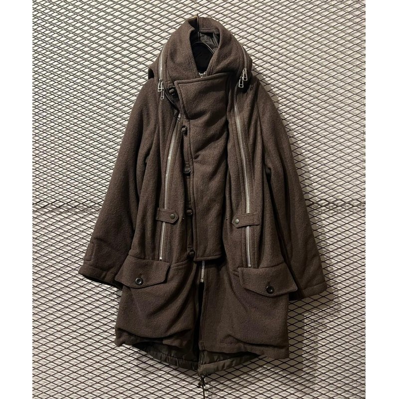 画像1: FINAL HOME - 90's Zip Design Mods Coat