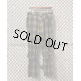 PHINGERIN - Ombre Check Bondage Pants