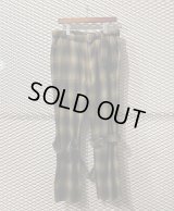 PHINGERIN - Ombre Check Bondage Pants