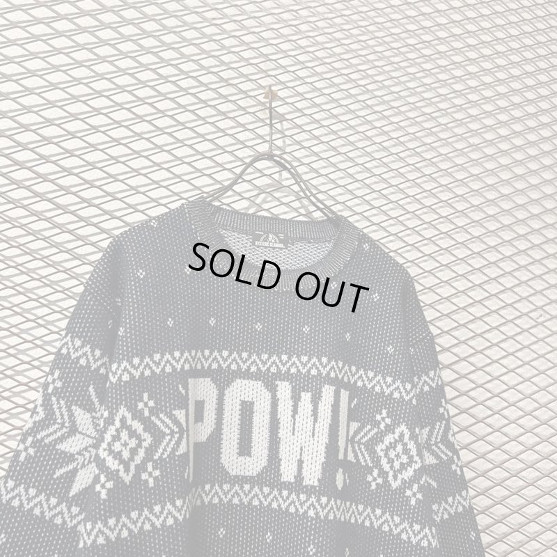 画像2: HYSTERIC GLAMOUR - "POW" Nordic Knit