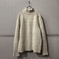 ISABEL MARANT - HighNeck Zip Design Marbled Knit