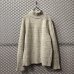 画像1: ISABEL MARANT - HighNeck Zip Design Marbled Knit (1)