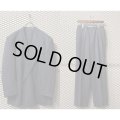 LANVIN - 2B Wrinkled Double Tailored Setup