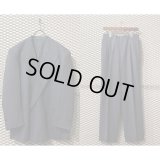 LANVIN - 2B Wrinkled Double Tailored Setup