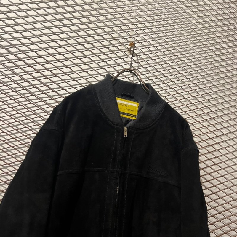 画像2: swagger - 00's Goat Leather Bomber Jacket