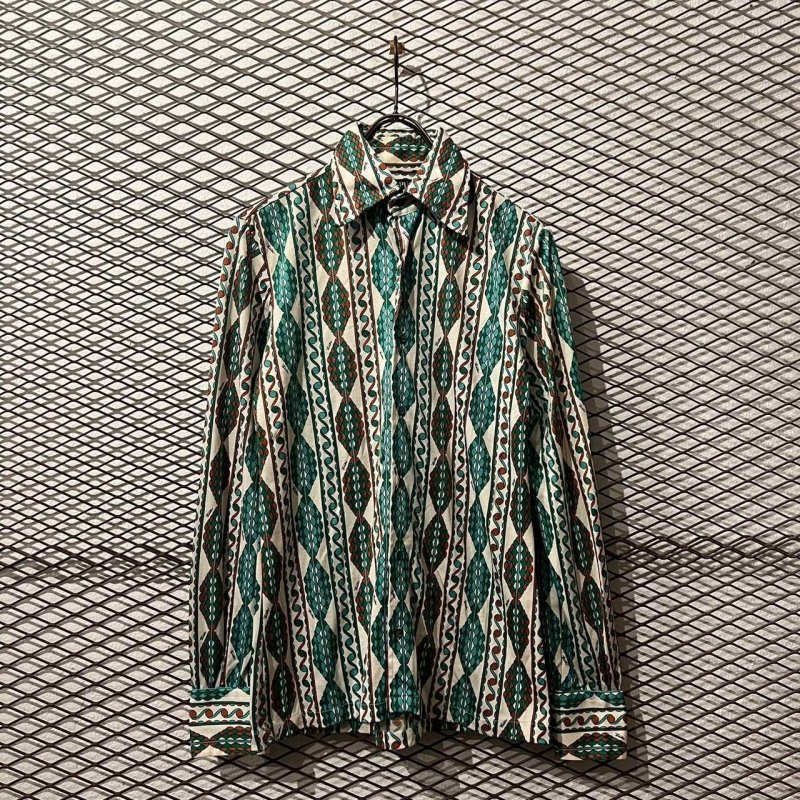 画像1: EMILIO PUCCI - Geometric Pattern Shirt