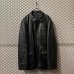 画像1: L&B HOMME - Sheep Leather Zip-up Jacket (1)