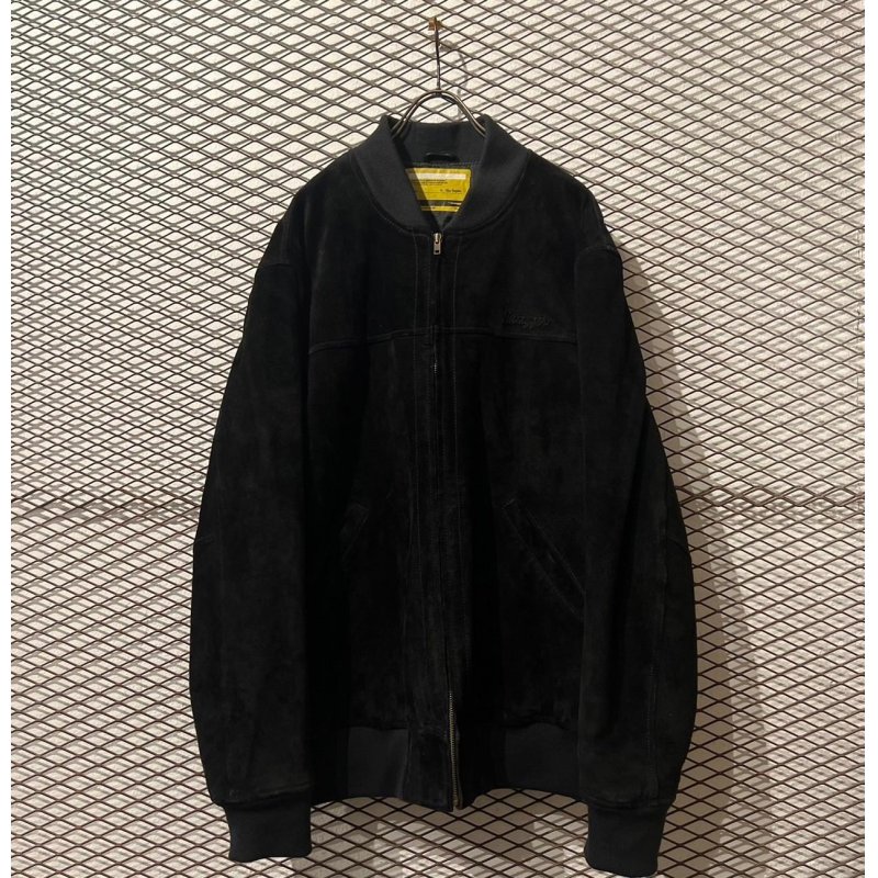 画像1: swagger - 00's Goat Leather Bomber Jacket