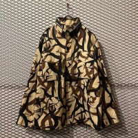 A BATHING APE - Tribal Camouflage Military Jacket