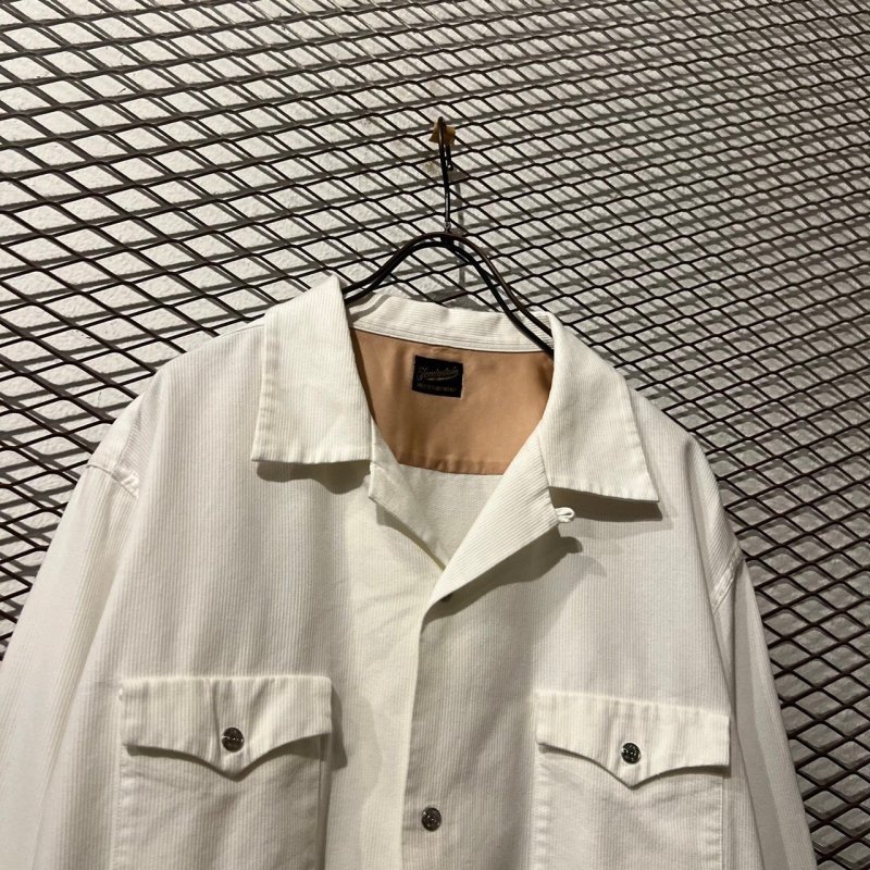 画像2: TENDERLOIN - Corduroy Open Collar Shirt