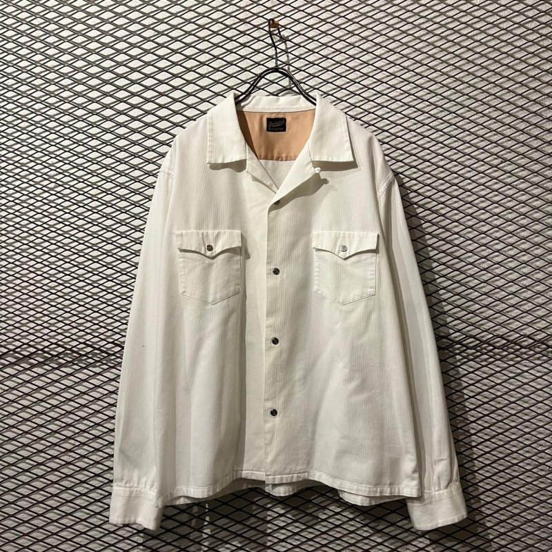 画像1: TENDERLOIN - Corduroy Open Collar Shirt