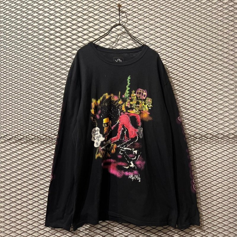 画像1: READY MADE - Graphic L/S Tee