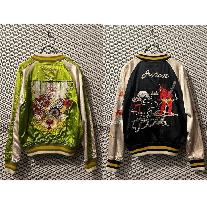 画像1: HOUSTON - Reversible Souvenir Jacket