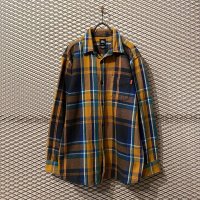 STUSSY - 00's Heavy Flannel Check Shirt