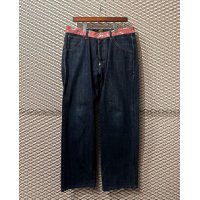 HECTIC - Switching Wide Denim Pants