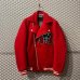 画像1: MACK DADDY - "M" Patch Riders Jacket (1)