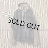 Name. - Flannel Docking Half Zip Hoodie