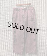 A BATHING APE - Tie-dye Wide Denim Pants