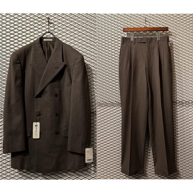 画像1: ARTE UOMO - 6B Double Tailored Setup (Dead Stock)