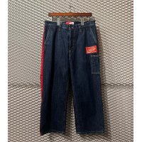 FACETASM - "Coca-Cola" Wide Denim Painter Pants