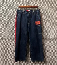 FACETASM - "Coca-Cola" Wide Denim Painter Pants