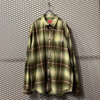 SUPREME - Ombre Check Flannel Shirt