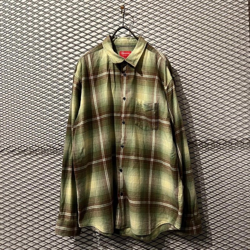 画像1: SUPREME - Ombre Check Flannel Shirt