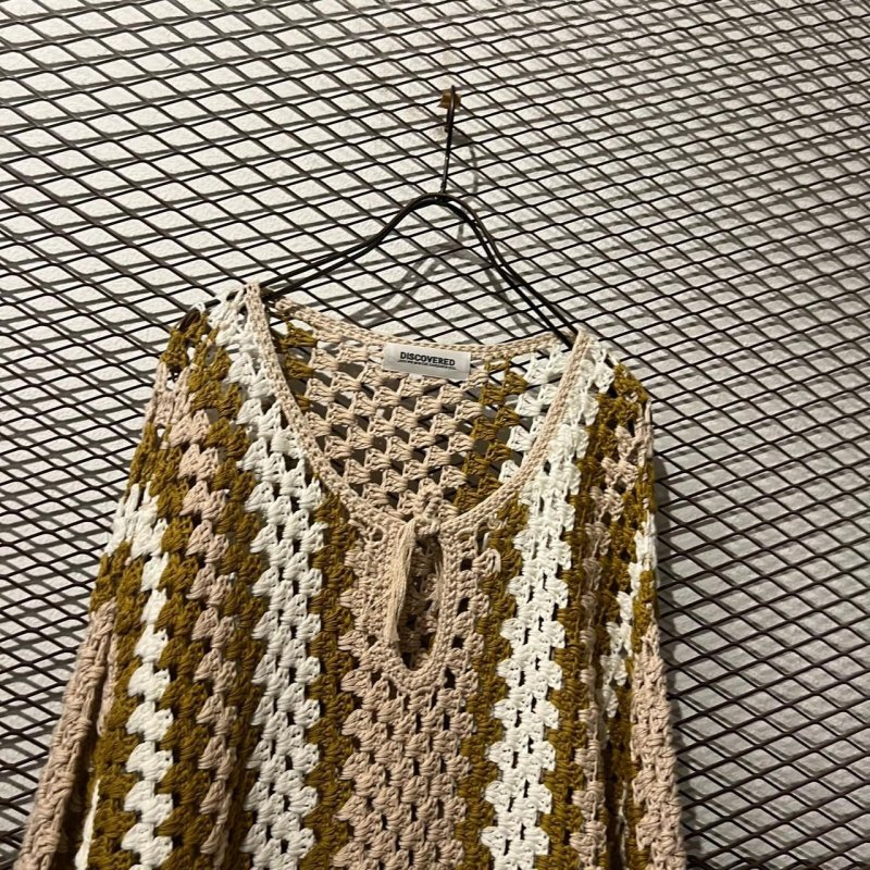 画像2: DISCOVERED - Low Gauge Over Mexican Knit