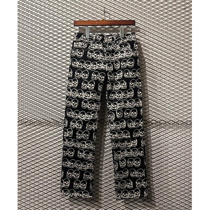 画像1: HYSTERICS - Skull Pattern Pants