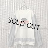 Sacai - Striped Switching "BOOTLEG" L/S Tops
