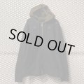 Whiz Limited - "☆" Embroidery Boa Switching Zip-up Hoodie