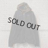 Whiz Limited - "☆" Embroidery Boa Switching Zip-up Hoodie