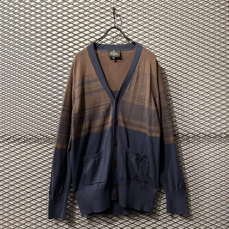 画像1: Vivienne Westwood MAN - Border Gradation Cardigan