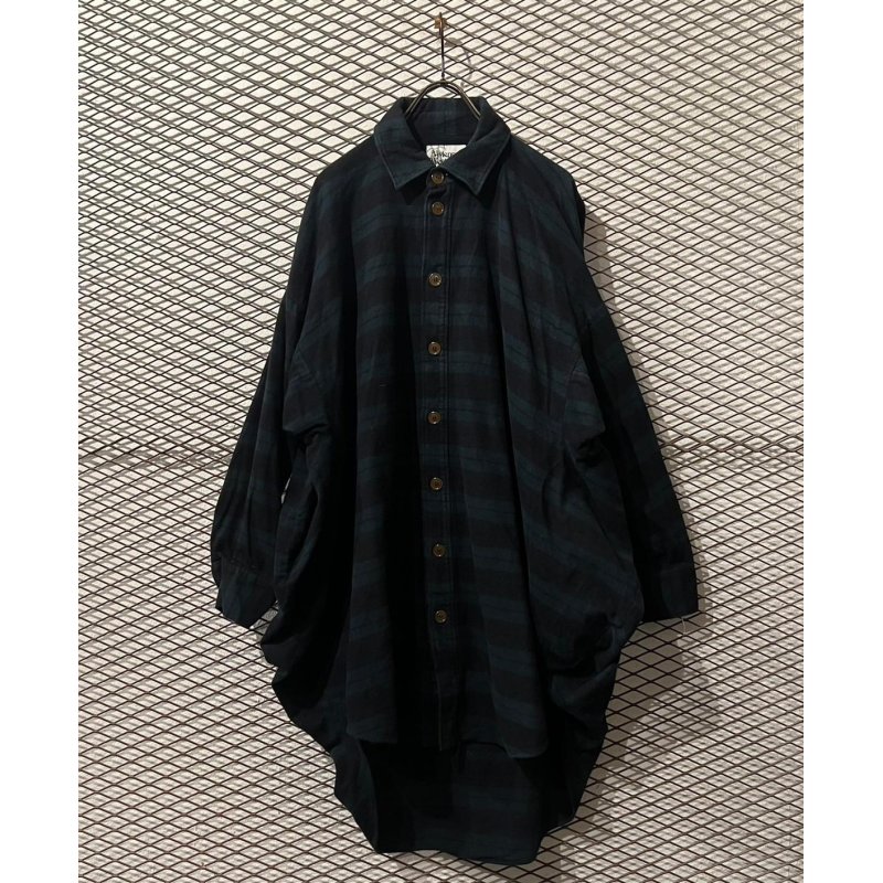 画像1: Vivienne Westwood MAN - Check 3D Balloon Over Shirt