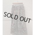KAPITAL - Paisley Flared Corduroy Pants