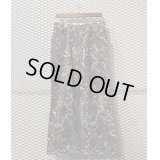 KAPITAL - Paisley Flared Corduroy Pants