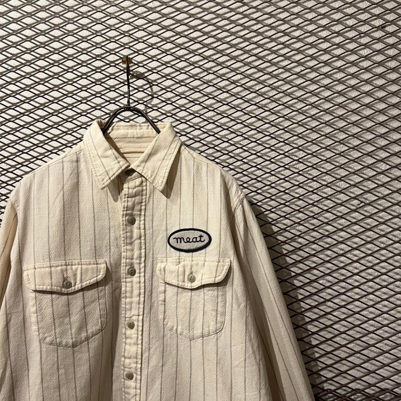 画像4: GENERAL RESEARCH - Striped Work Shirt