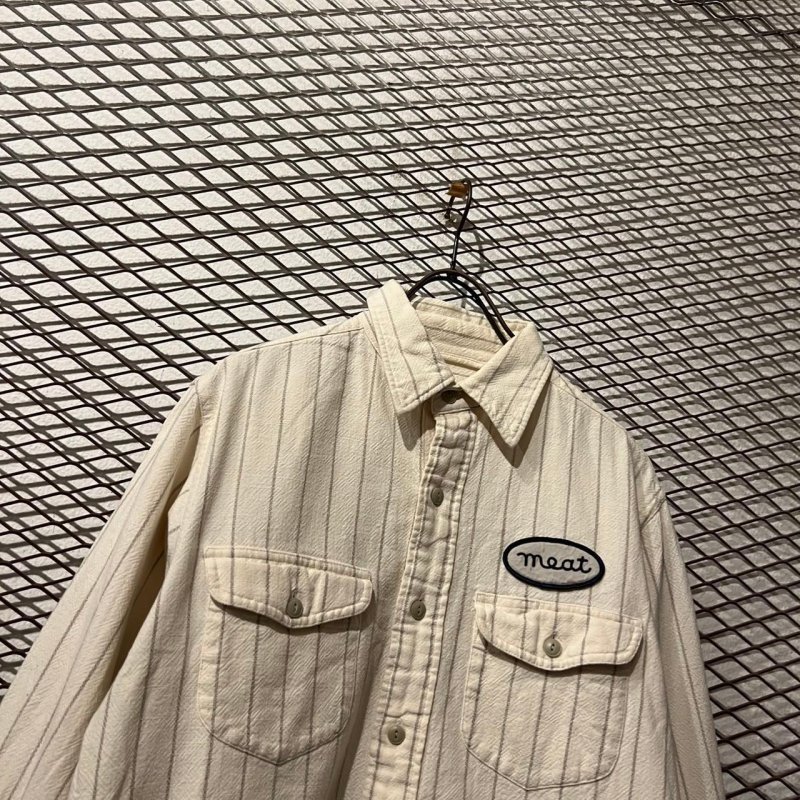 画像2: GENERAL RESEARCH - Striped Work Shirt