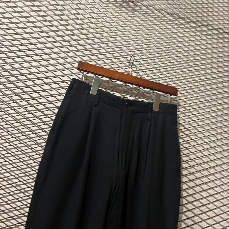 画像2: Jean Paul Gaultier - 1-Tuck Wide Slacks