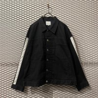 VICTIM - Line Switching Denim Jacket