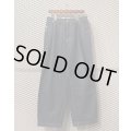 NEON SIGN - 1-Tuck Easy Wide Denim Pants